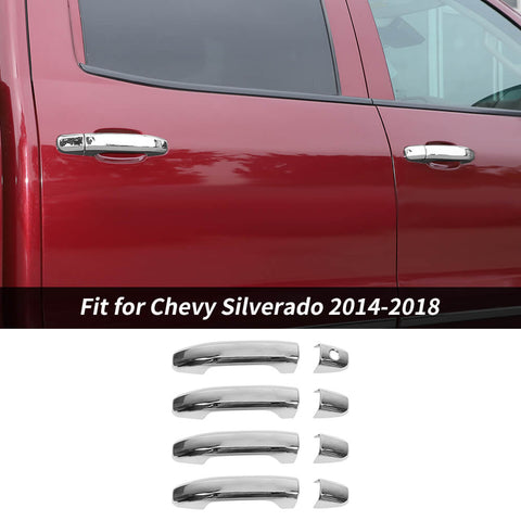 For 2014-2018 Chevy Silverado/ GMC Sierra Exterior Door Handle Cover Trim Decor