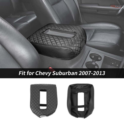 Console Armrest Box Cover Mat For Chevy Suburban/Silverado/Avalanche/Tahoe/YUKON 2007-2013 Accessories | CheroCar