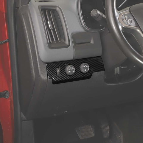 Headlight Switch Panel Bezel Cover Trim For Chevy Colorado 2014+ Accessories | CheroCar