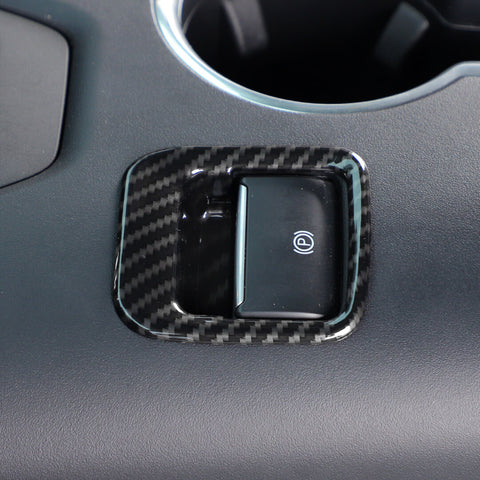 For 2024+ Ford Mustang Interior Electronic Handbrake Button Cover Trim