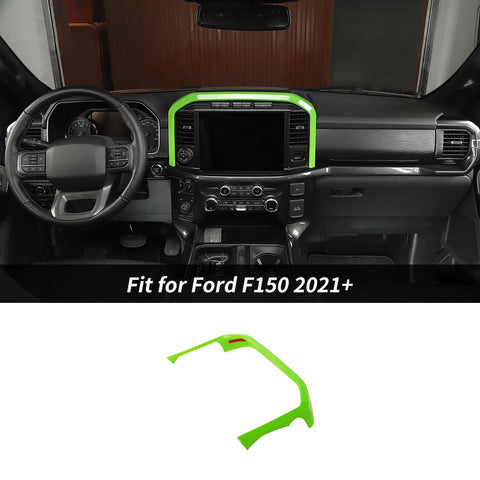 Central Control Navigation Cover Trim Frame For Ford F150 2021+ Accessories | CheroCar