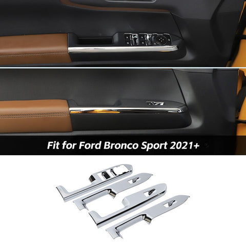 Door Window Lift Switch Button Panel Cover Trim For Ford Bronco Sport 2021+ Accessories | CheroCar