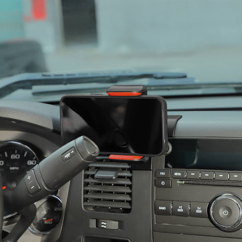 For 2007-2013 Chevy Silverado Center Console Dash Phone Mount Holder Stand Support