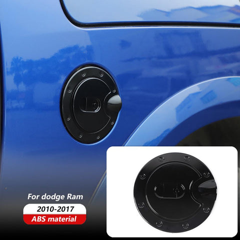 Door Fuel Tank Cover Gas Filler Cap Trim For Dodge Ram 2010-2017 Accessories | CheroCar