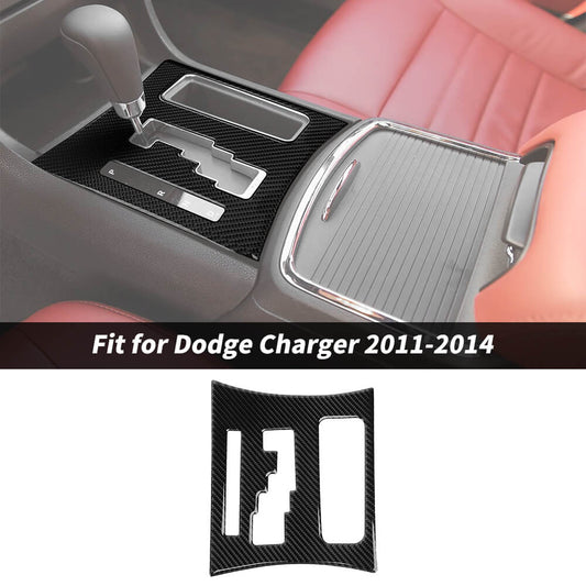 For 2011-2014 Dodge Charger Gear Shift Panel Decor Sticker Trim Cover