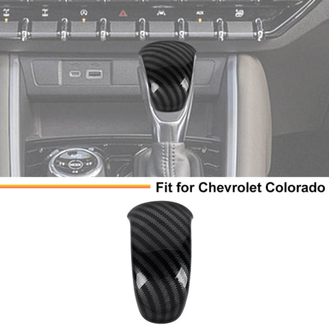 For 2023+ Chevy Colorado 9 x Carbon Fiber Center Console Decorative Trim Cover Kit