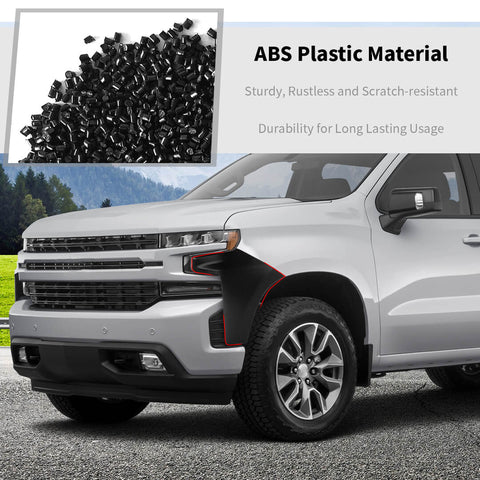 For 2019+ Chevy Silverado Exterior Front Bumper Upper Cover Fascia Trim