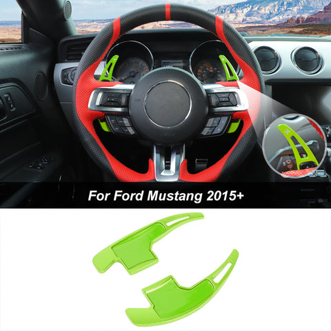 Steering Wheel Shift Paddle Shifter Cover Trim For Ford Mustang 2015+｜CheroCar