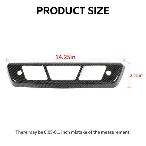 For 2009-2014 Ford F150 Raptor Third 3RD Brake Light Cover Trim Frame