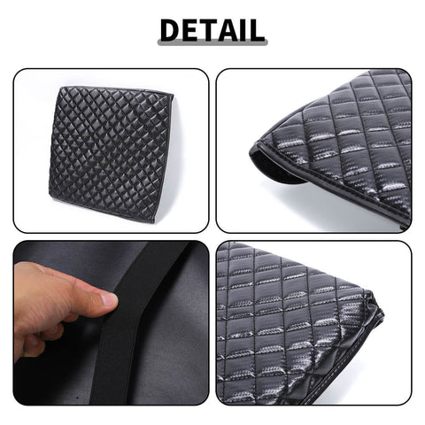 For 2018+ Dodge RAM Leather Central Armrest Box Cushion Cover Pad