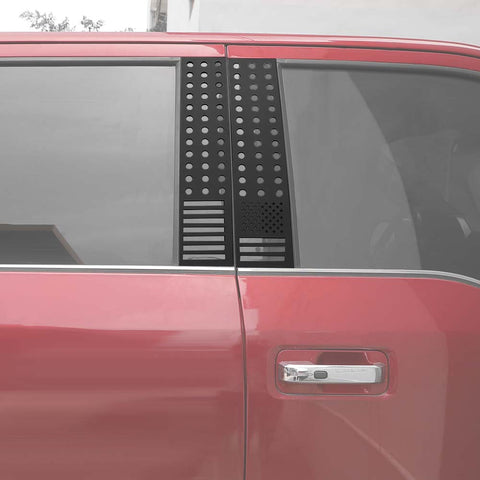 For 2015-2020 Ford F150 Door Window Center Pillar Posts Trim Cover