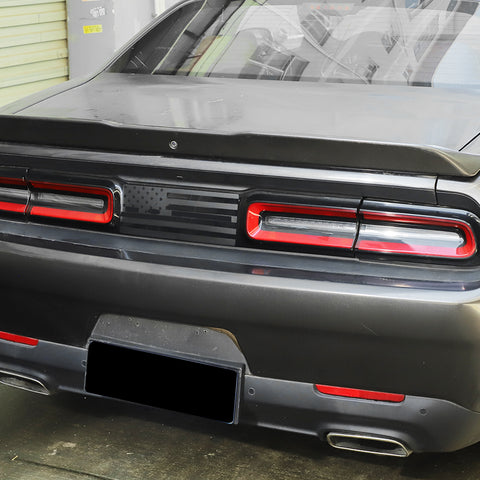 For 2015+ Dodge Challenger Rear Center Cover Trim Sticker