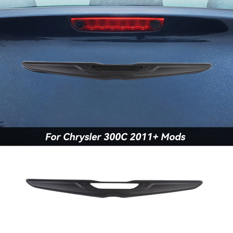 For 2011+ Chrysler 300/300C Rear Car Logo Protect Decor Cover Trim Bezel