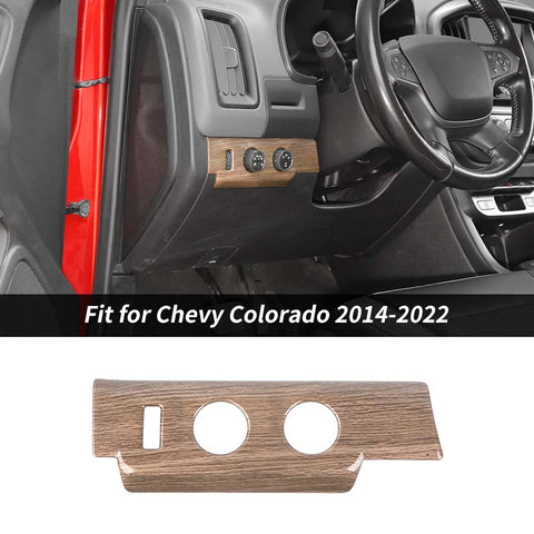 For 2014-2022 Chevy Colorado Headlight Switch Panel Bezel Cover Trim