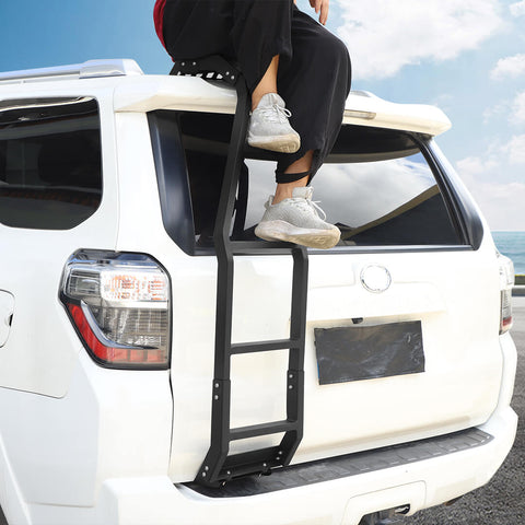 For 2010-2023 4Runner Rear Door Roof Ladder Tailgate Hatch Ladder Accessories