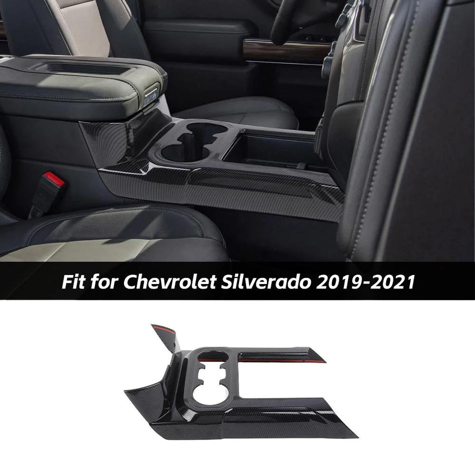 For 2019-2021 Chevrolet Silverado/2019-2022 GMC-SIERRA  Central Control Gear Shift Panel trim Cover