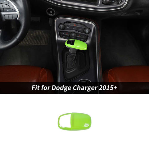 Interior Gear Shift Knob Decor Cover Trim For Dodge Charger/Challenger 2015+/Durango 2018+ Accessories | CheroCar