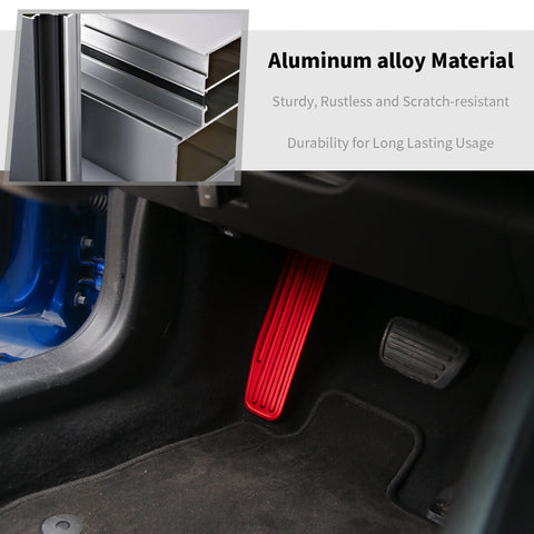 For 2016+ Chevy Camaro Rest Pedal Left Side Foot Pedal Pad Trim Cover