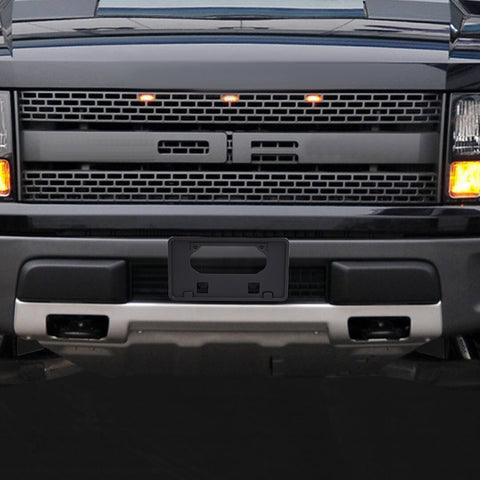 For 2009-2014 Ford F150 Front Bumper License Plate Holde Frame