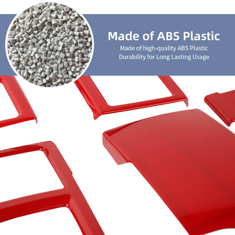 For 2015-2020 Ford F150 6 x Central Control Panel Cover Trim Frame