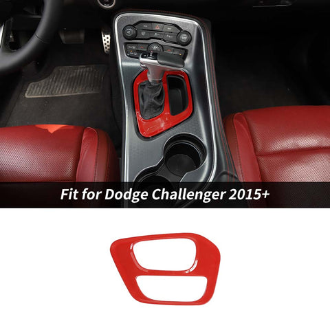 Gear Shift Panel Cover Trim for Dodge Challenger 2015+｜CheroCar