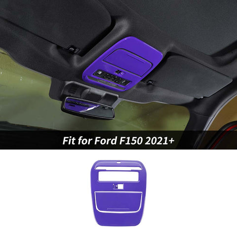 Front Roof Reading Light Lamp Panel Cover Trim For Ford F150 2021+ Accessories | CheroCar