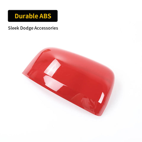 For 2011+ Dodge Durango Side Door Rearview Mirror Cover Trim Shell