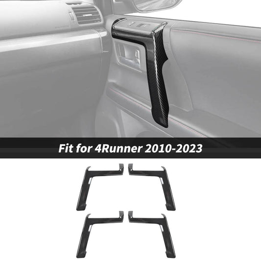 For 2010+ Toyota 4runner Interior Door Armrest Handle Stripe Decor Cover Trim