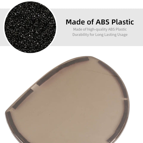 For 2015+ Dodge Challenger Smoked Black Headlight Lamp Cover Trim Decoration