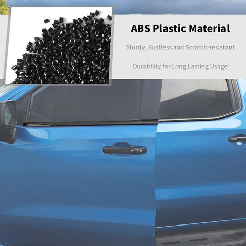 For 2019+ Chevy Silverado/GMC Sierra Window Bottom Sill Strip Moldings Trim