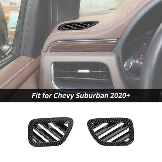 Dashboard AC Air Vent Cover Trim For Chevy Suburban 2020+ Accessories | CheroCar