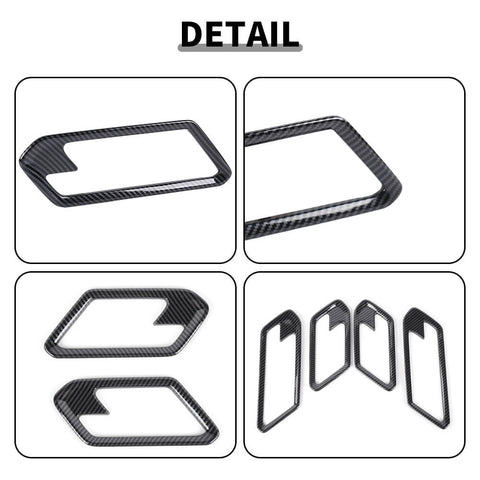 For 2023+ Chevy Colorado/GMC-CANYON Interior Door Handle Bowl Cover Trim
