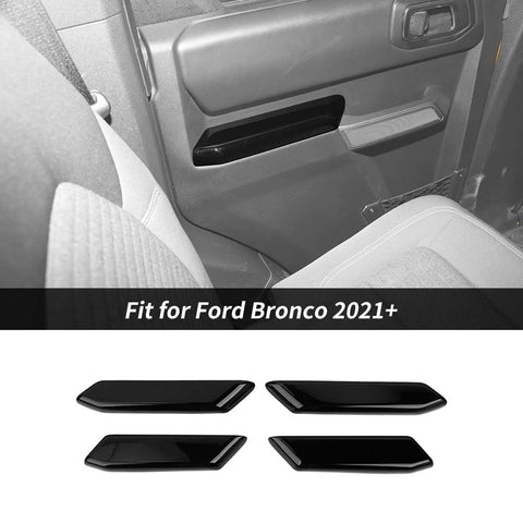 For 2021+ Ford Bronco 4-Door Interior Door Armrest Handle Panel Trim Cover