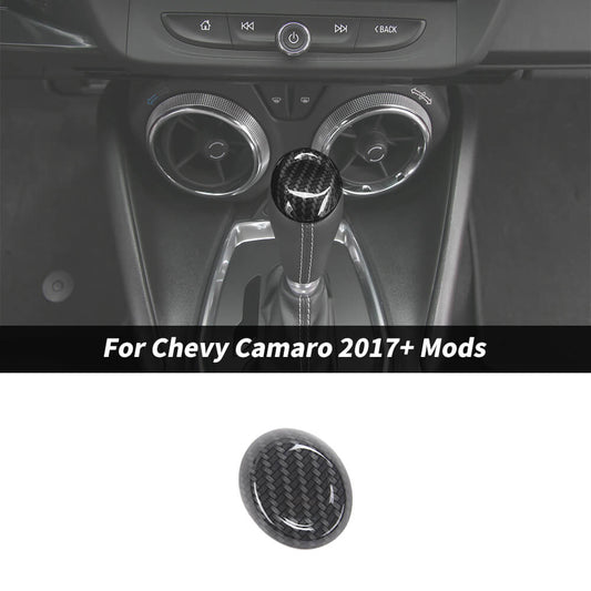 For 2017+ Chevrolet Camaro Gear Shift Knob Head Cover Trim