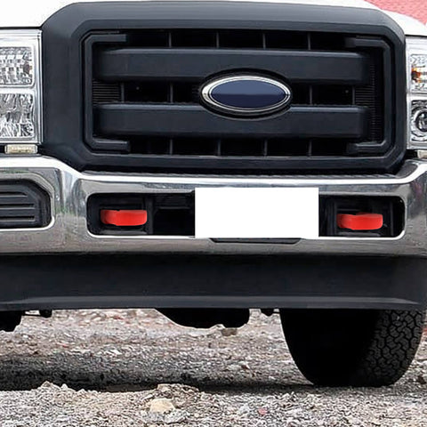 For 2008-2016 Ford F250/F350/F450/F550 Front Bumper Tow Hook Trailer Cover Trim