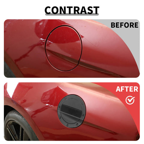 For 2015-2023 Ford Mustang Fuel Gas Tank Cap Cover Trim