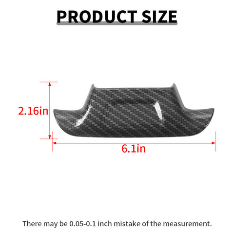 For 2017+ Chevrolet Camaro Steering Wheel Lower Decor Cover Trim Bezels