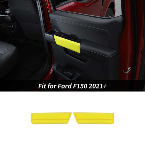 Rear Inner Door Handle Panel Decor Cover For Ford F150 2021+ Accessories | CheroCar