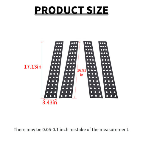 For 2011+ Dodge Durango Car Exterior Window Pillar Post Decor Trim Panel Accessories