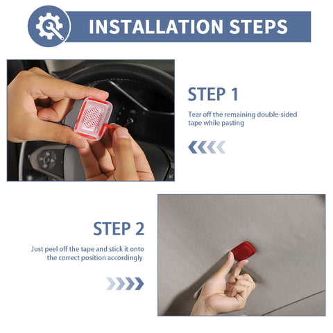 For 2014+ Chevy Colorado Car Roof Microphone Decorative Cover