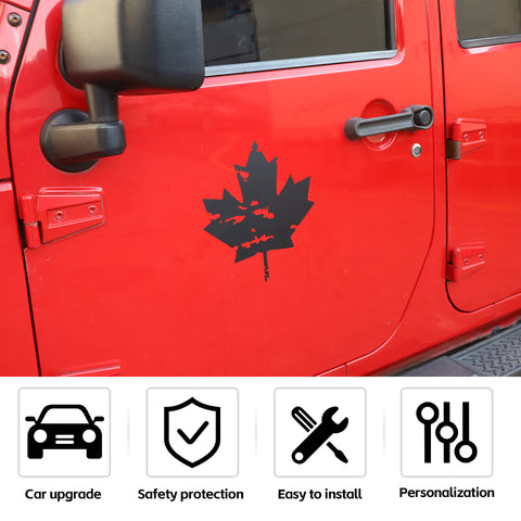 For Universal Car Canadian Flag Car Decal Sticker
