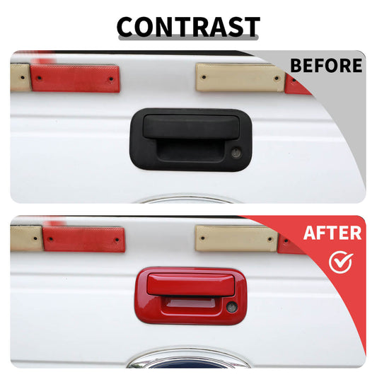 For 2009-2014 Ford F150 Raptor Rearview Mirror Side Door Tailgate Handle Cover Trim Kit (14 pcs)