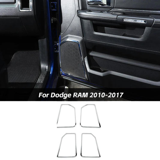 Interior Door Sides Speaker Trim Horn Cover For Dodge Ram 2010-2017｜CheroCar