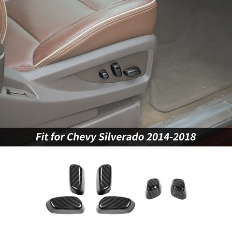 Seat Adjust Switch Cover Trim For Chevy Silverado GMC Sierra 2014-2018 Accessories | CheroCar