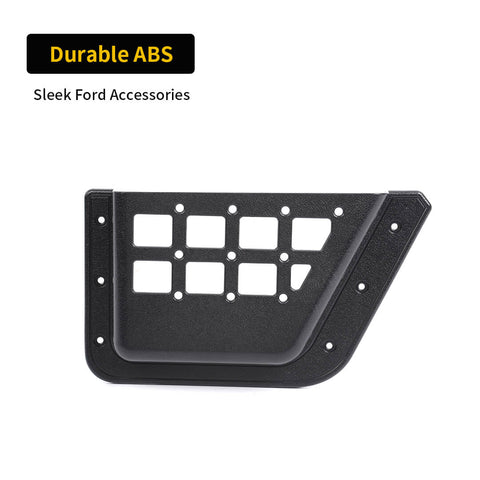 For 2021+ Ford Bronco Interior Front & Rear Door Mesh Storage Box