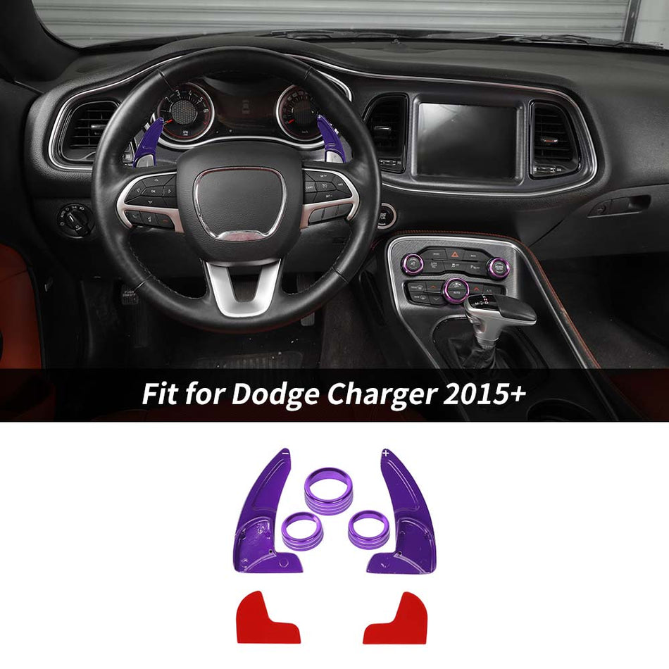 For 2015+ Dodge Charger/Challenger Shift Paddle/Air Condition Sound Switch Ring