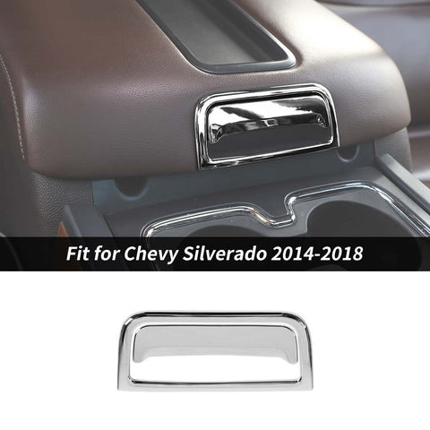 Interior Armrest Box Switch Cover Trim For Chevy Silverado/ GMC Sierra/Suburban 2014-2018 Accessories | CheroCar