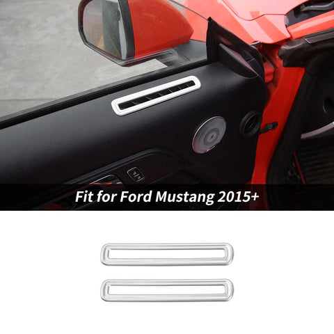 Car Door Air Vent Outlet Trim Sticker For Ford Mustang 2015+ Accessories | CheroCar