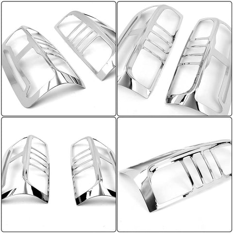 For 2014-2022 Chevy Colorado Rear Light Lamp Guards Trim Tail Light Covers