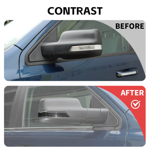 For 2018+ Dodge Ram Rearview Mirror Turn Signal Light Trim Cover